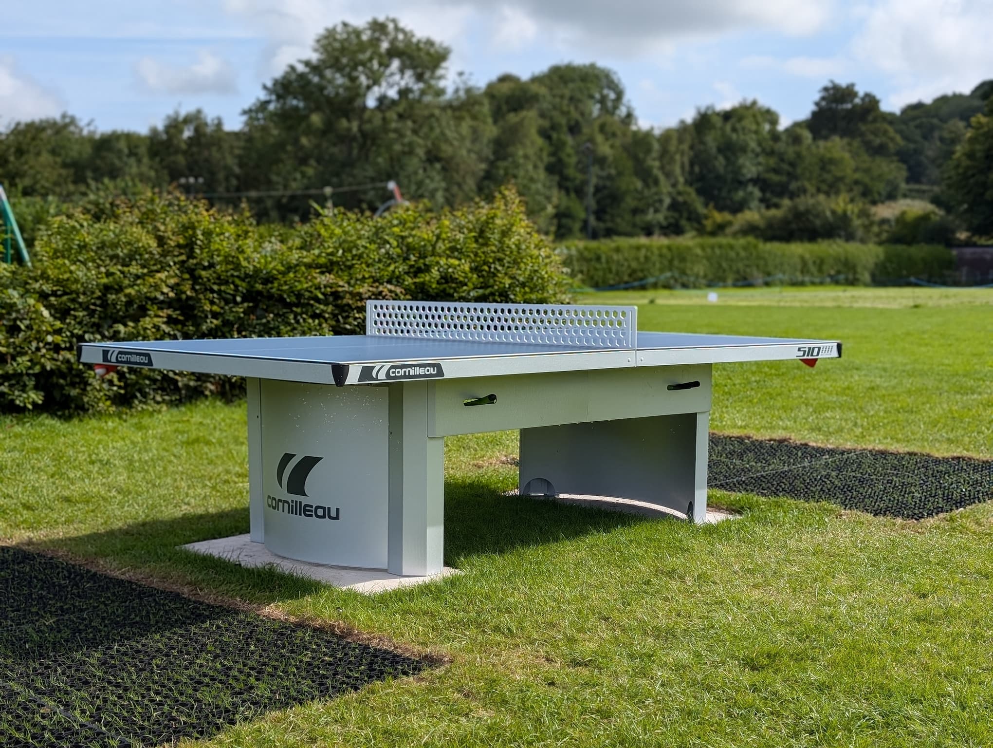 New Table Tennis Table Installed at Bolton-le-Sands Community Field